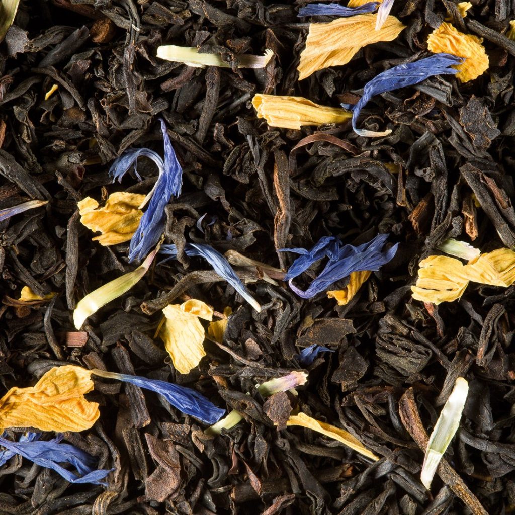 Thé noir Earl Grey Fleurs en vrac