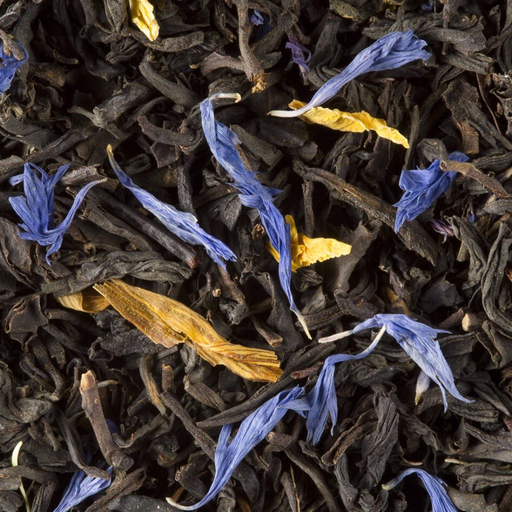 Thé noir Jardin Bleu en vrac