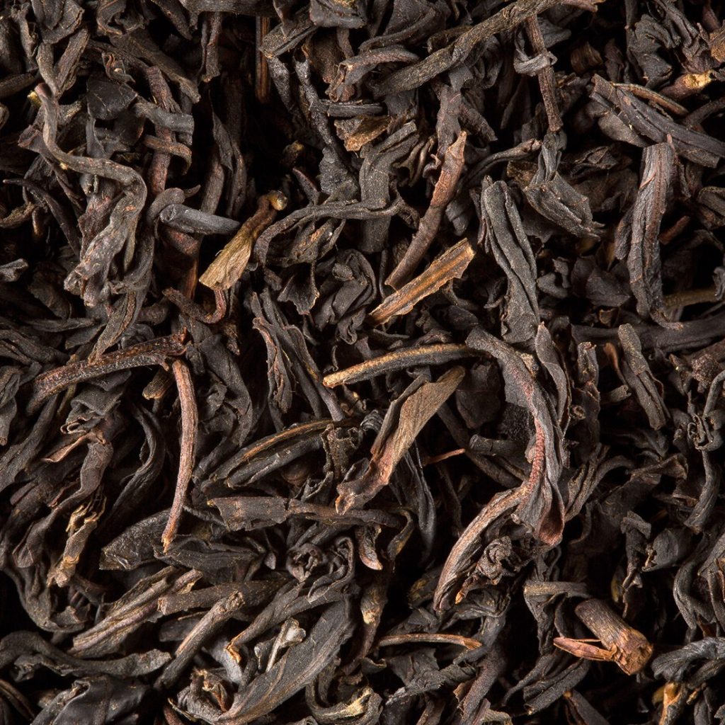 Feuilles de thé noir Darjeeling en vrac