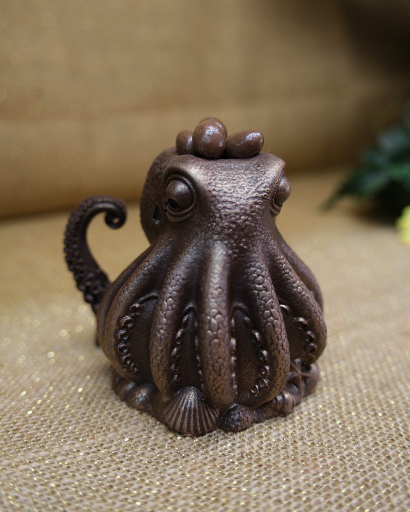 Sujet en chocolat · Poulpe