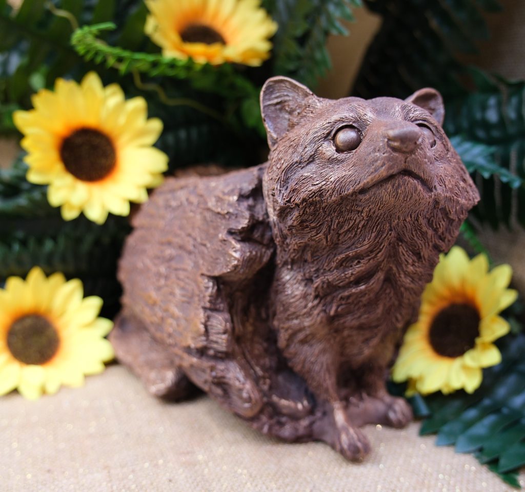 Sujet en chocolat · Chat