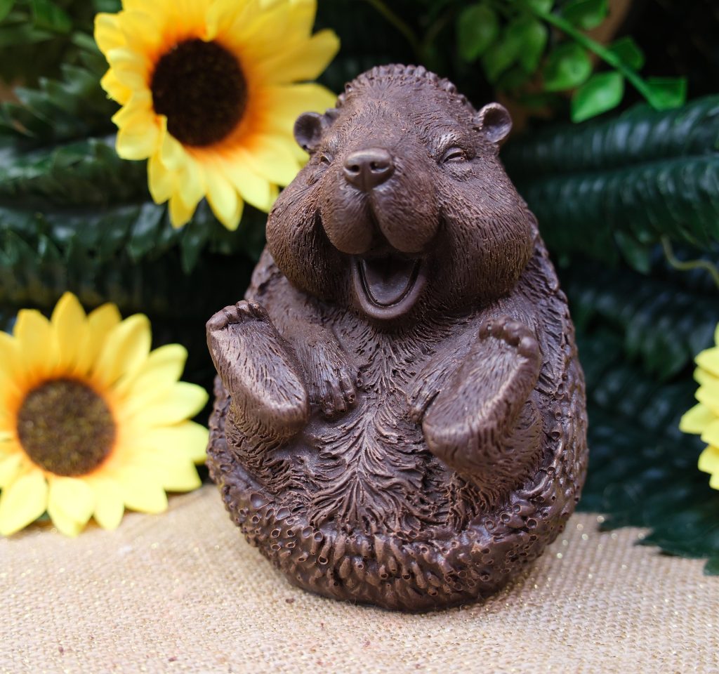 Sujet en chocolat · Castor